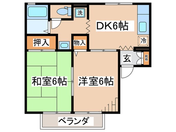 アネックス千代田の物件間取画像